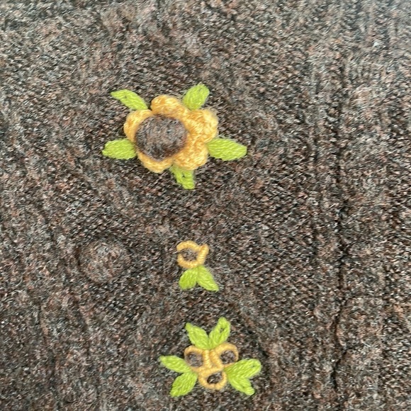 ZARA - Floral Knit Cardigan - Size S - BRAND NEW WITH TAGS RRP: £49.99 - Picture 9 of 14